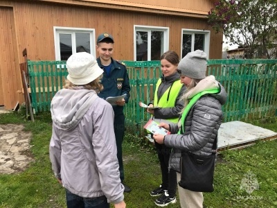 О пожарной безопасности от сотрудников чрезвычайного ведомства