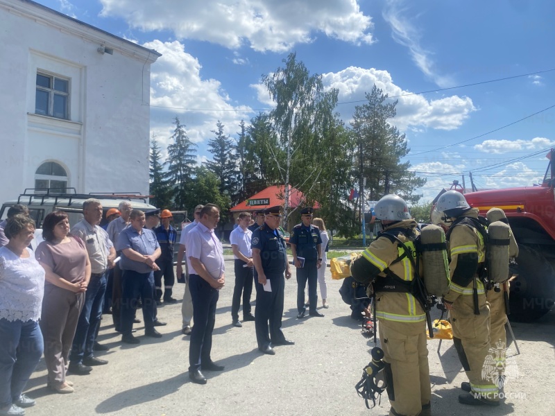 В Сенгилеевском районе прошли командно-штабные учения