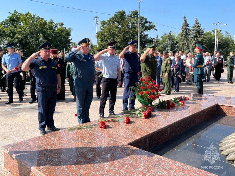 В память о павших в Курской битве