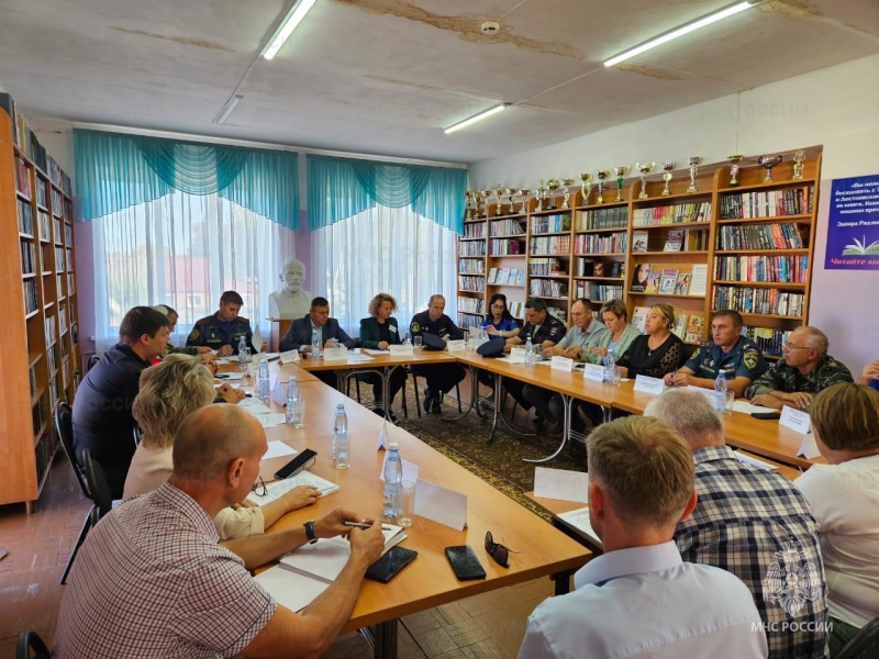 В Мелекесском районе прошли командно-штабные учения