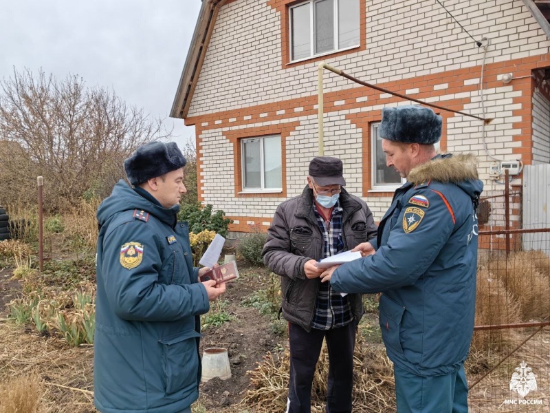 Противопожарный ликбез для жителей Мелекесского района